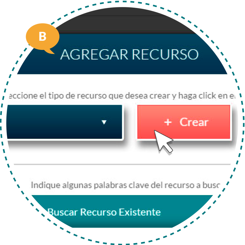 Crear nuevo recurso